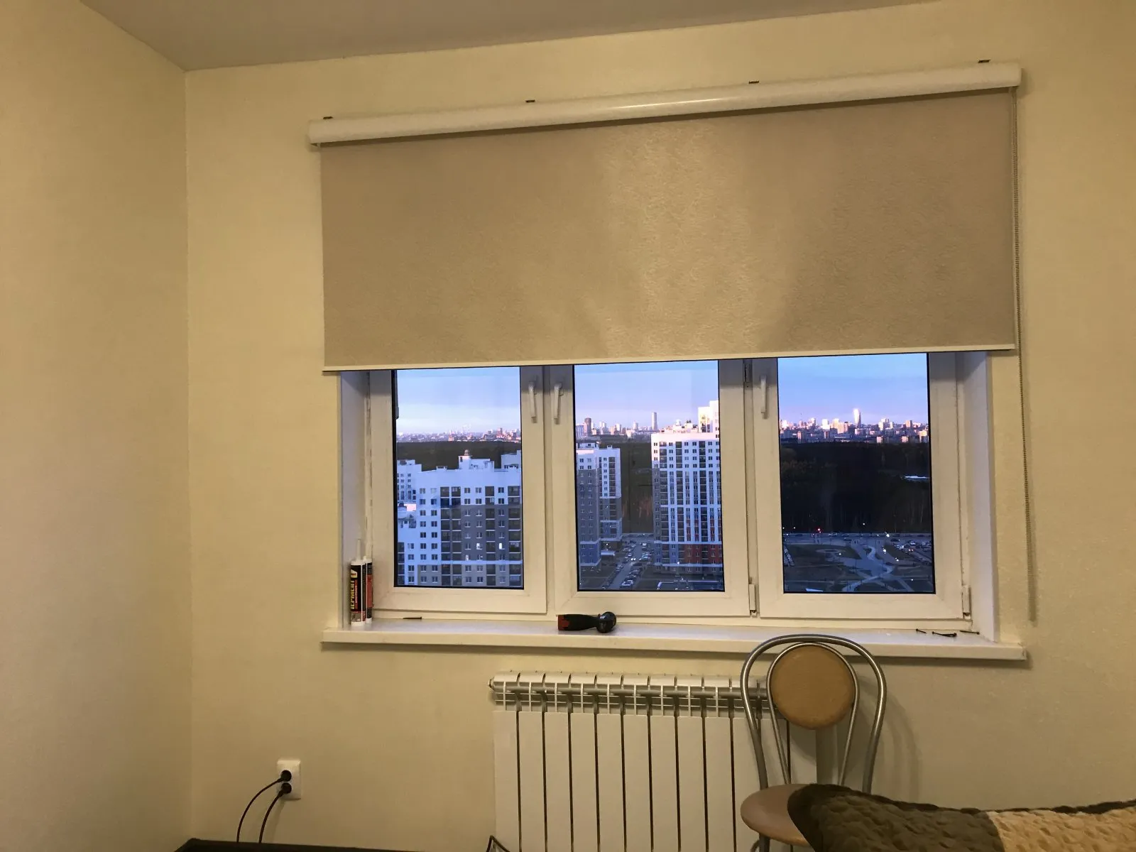Рулонные шторы на проём Триумф ВО 27 Салатовый